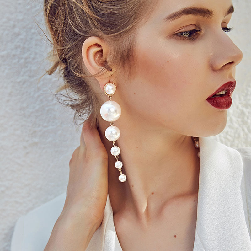 Extravagant Pearl Earrings