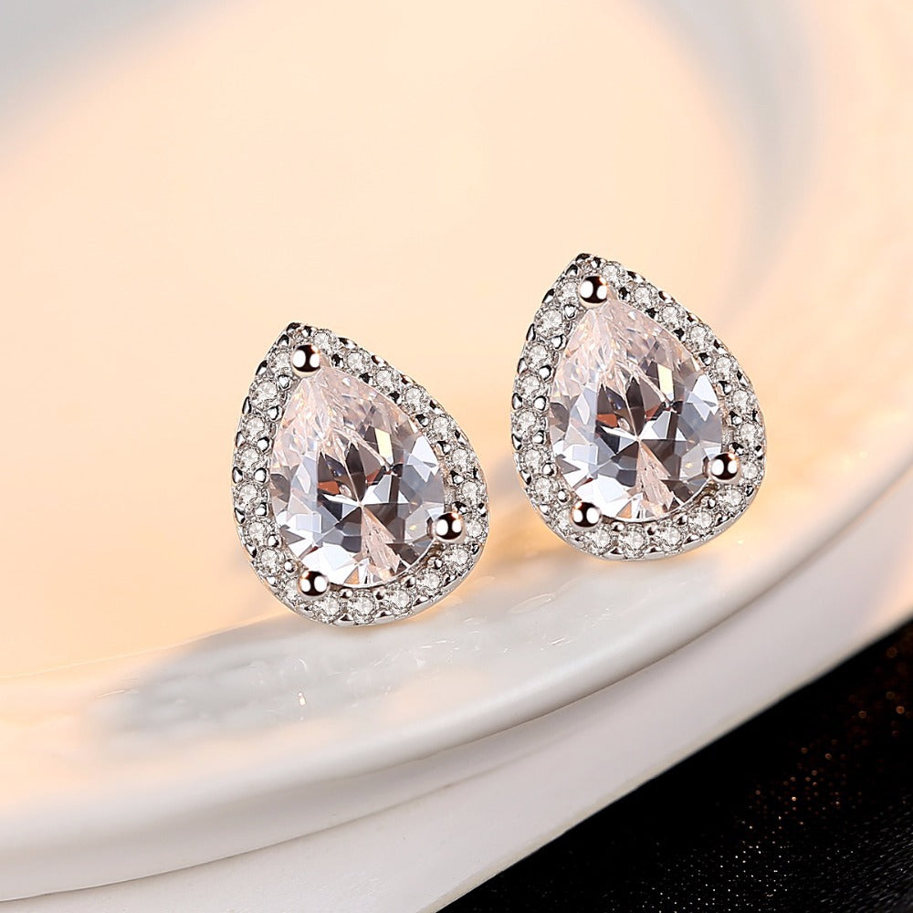 Classic Drop Pear Shaped Earrings