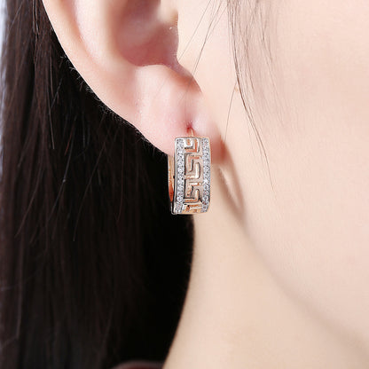 Alluring Sanskrit Diamond Earrings