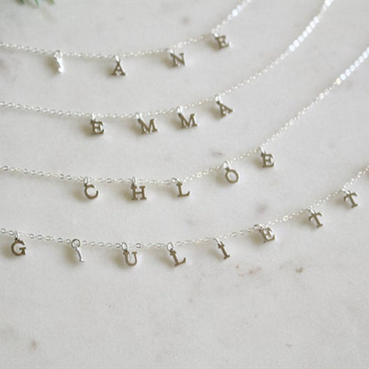 Dainty Personalized Name Pendant Necklace