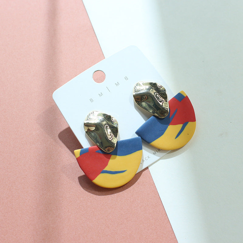 Chantal's color block Earrings