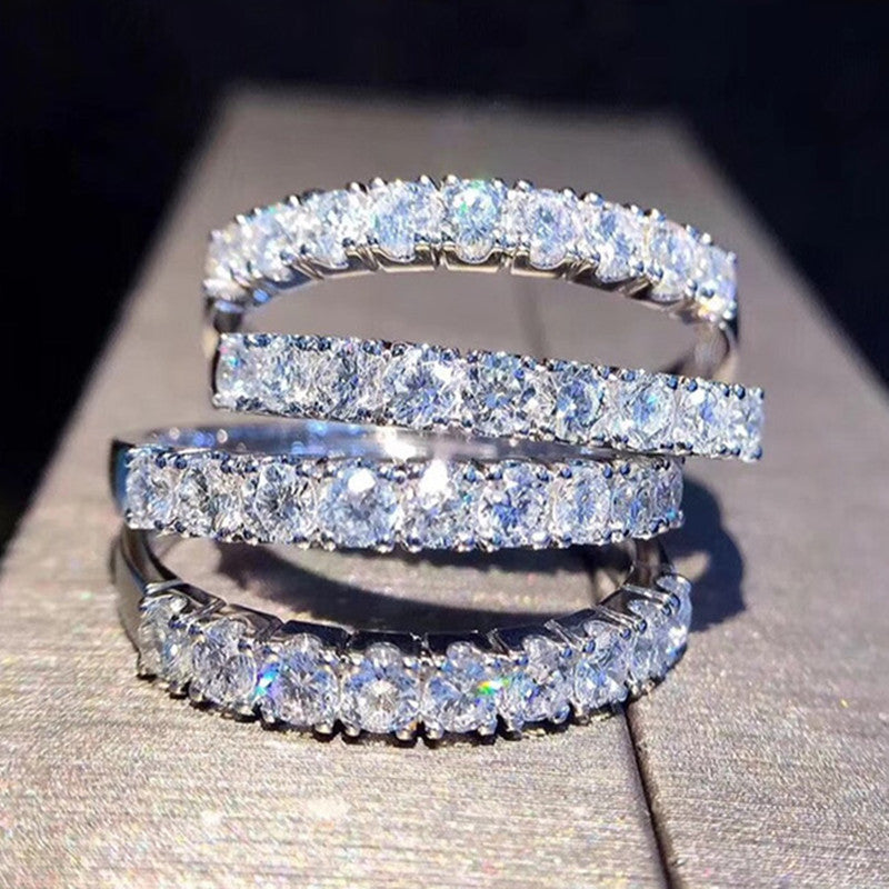 ICY stackable diamond ring