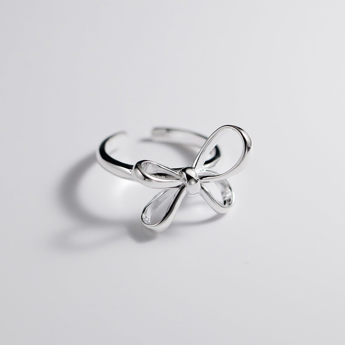 WRAP ME UP in love! Silver Bow Ring