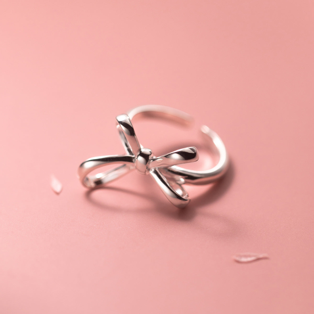 WRAP ME UP in love! Silver Bow Ring