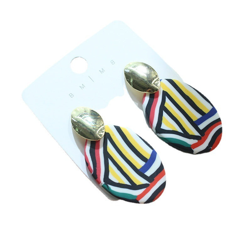 Chantal's color block Earrings