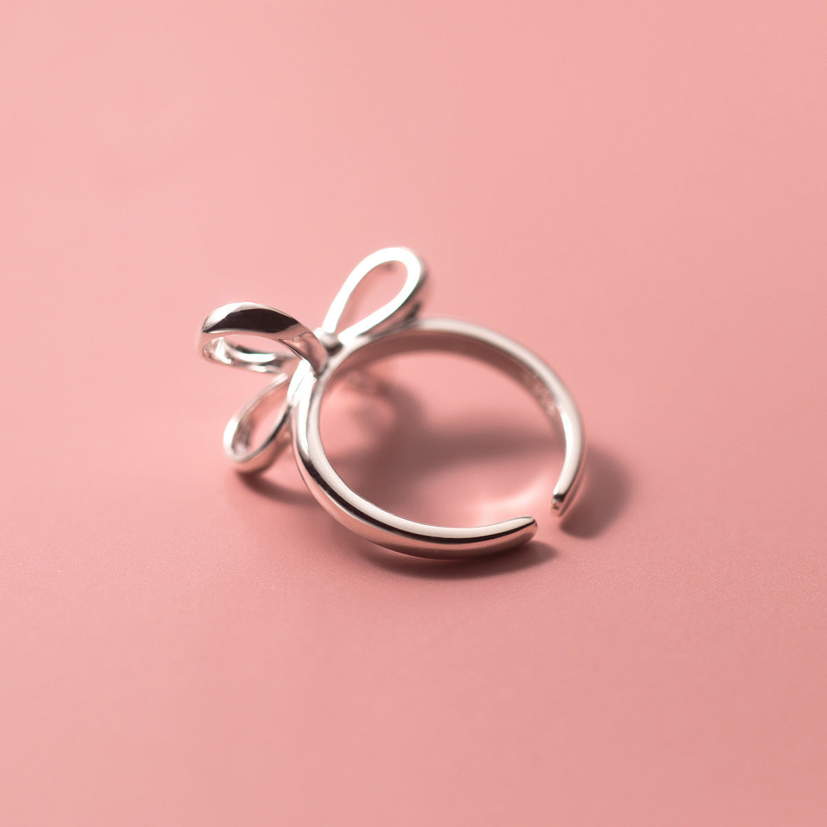 WRAP ME UP in love! Silver Bow Ring