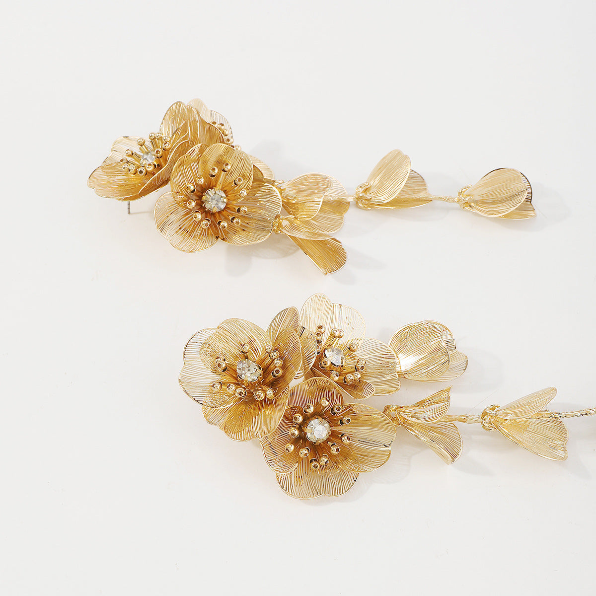 Light Luxury Gorgeous Flower Earrings