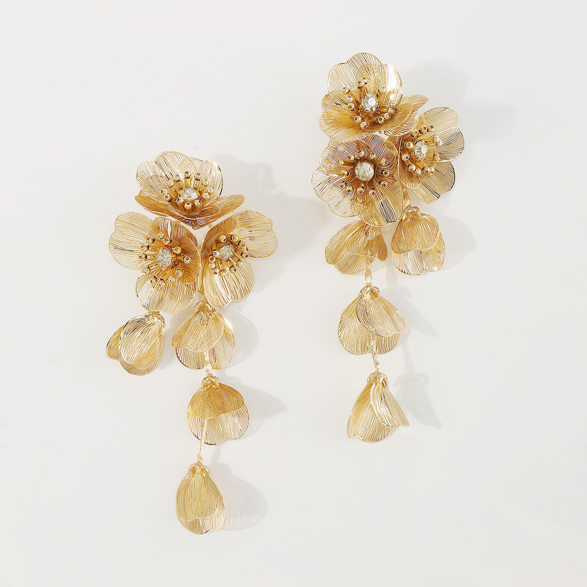 Light Luxury Gorgeous Flower Earrings